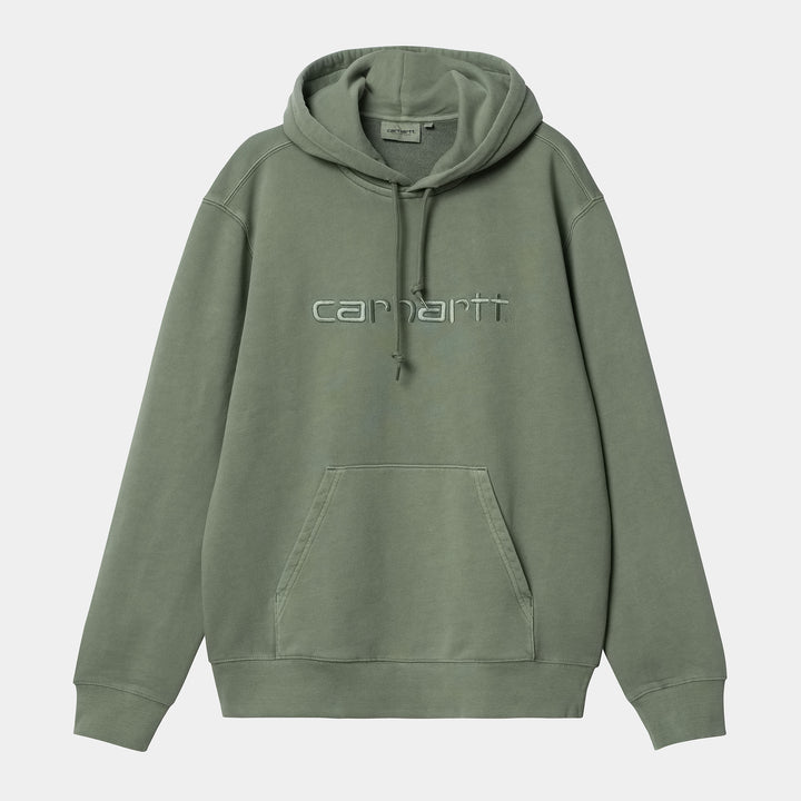 Hooded Duster Sweat Park / Garment Dyed