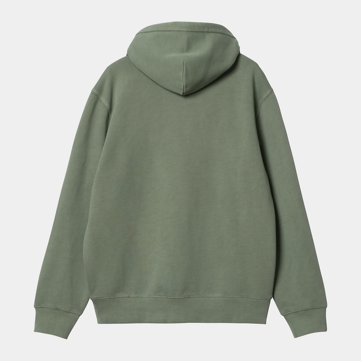 Hooded Duster Sweat Park / Garment Dyed