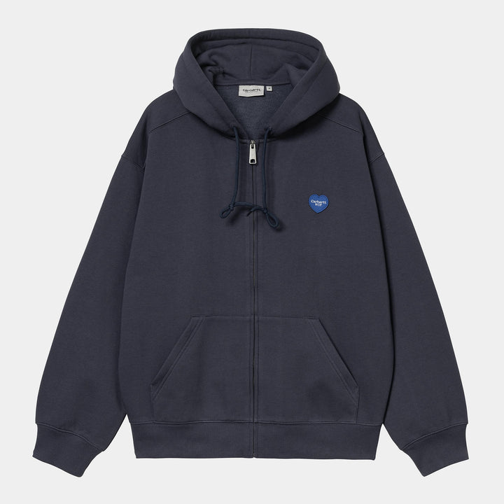 Hooded Heart Ii Hartt Sweat Jacket Blue