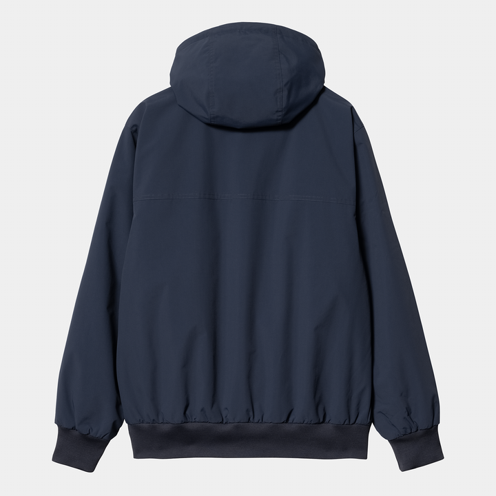 Hooded Sail Jacket Air Force Blue / White