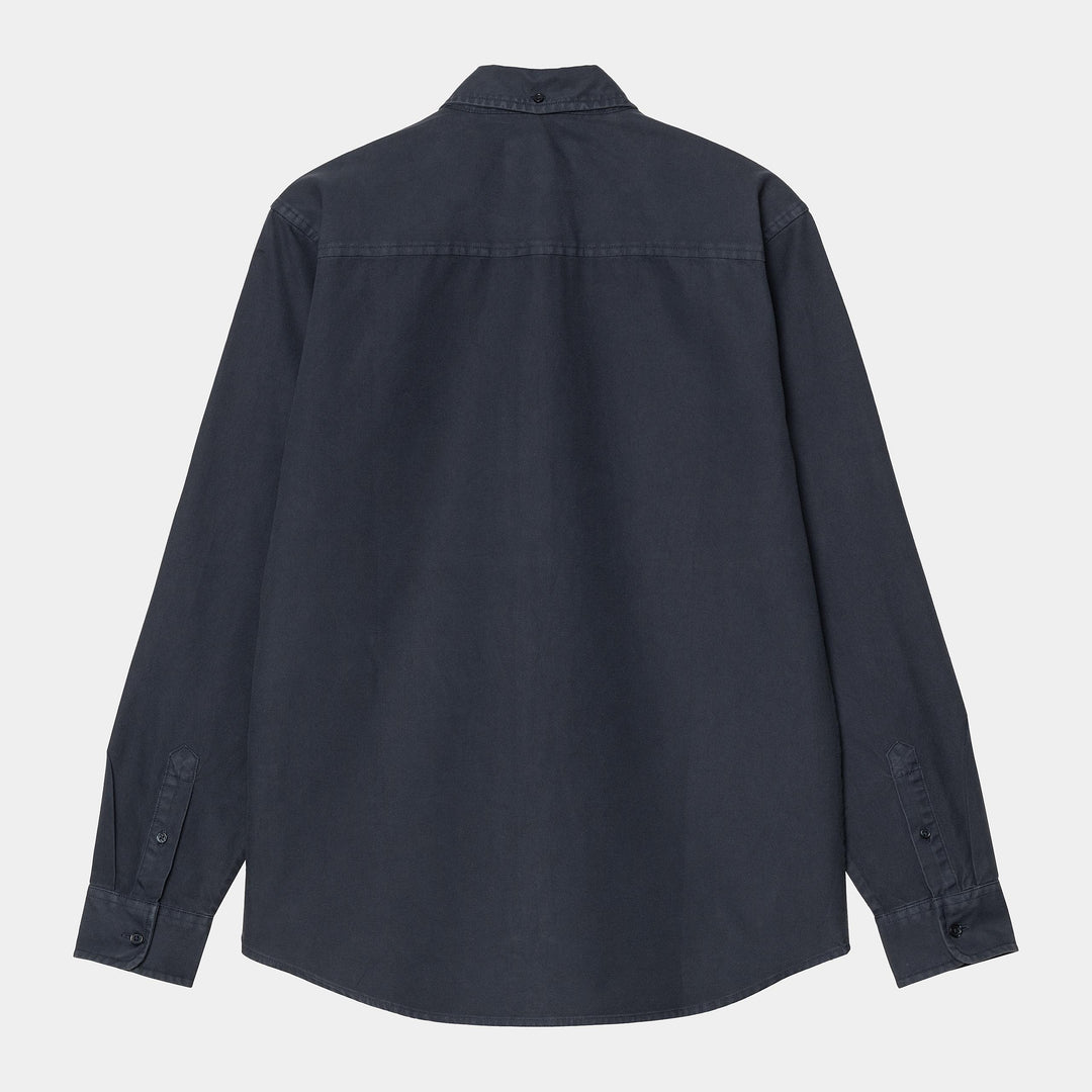 L/S Bolton Shirt Mizar Garment Dyed