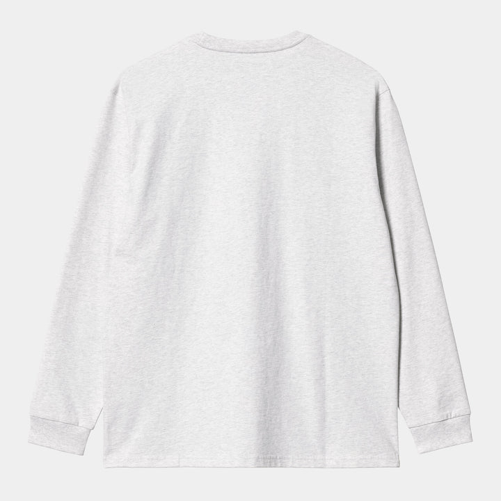 L/S Chase T-shirt Ash Heather / Gold