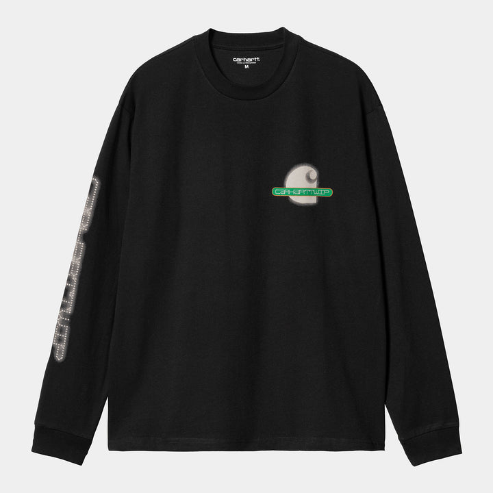 L/S Electronics T-shirt Black