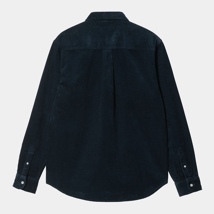 L/S Madison Cord Shirt Dark Navy / Wax