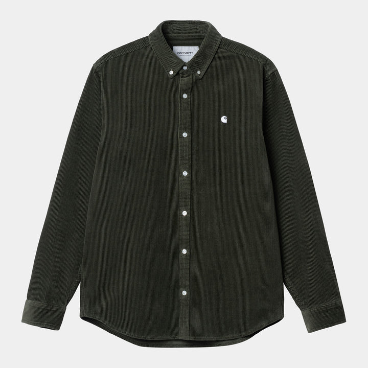 L/S Madison Cord Shirt Plant / Wax