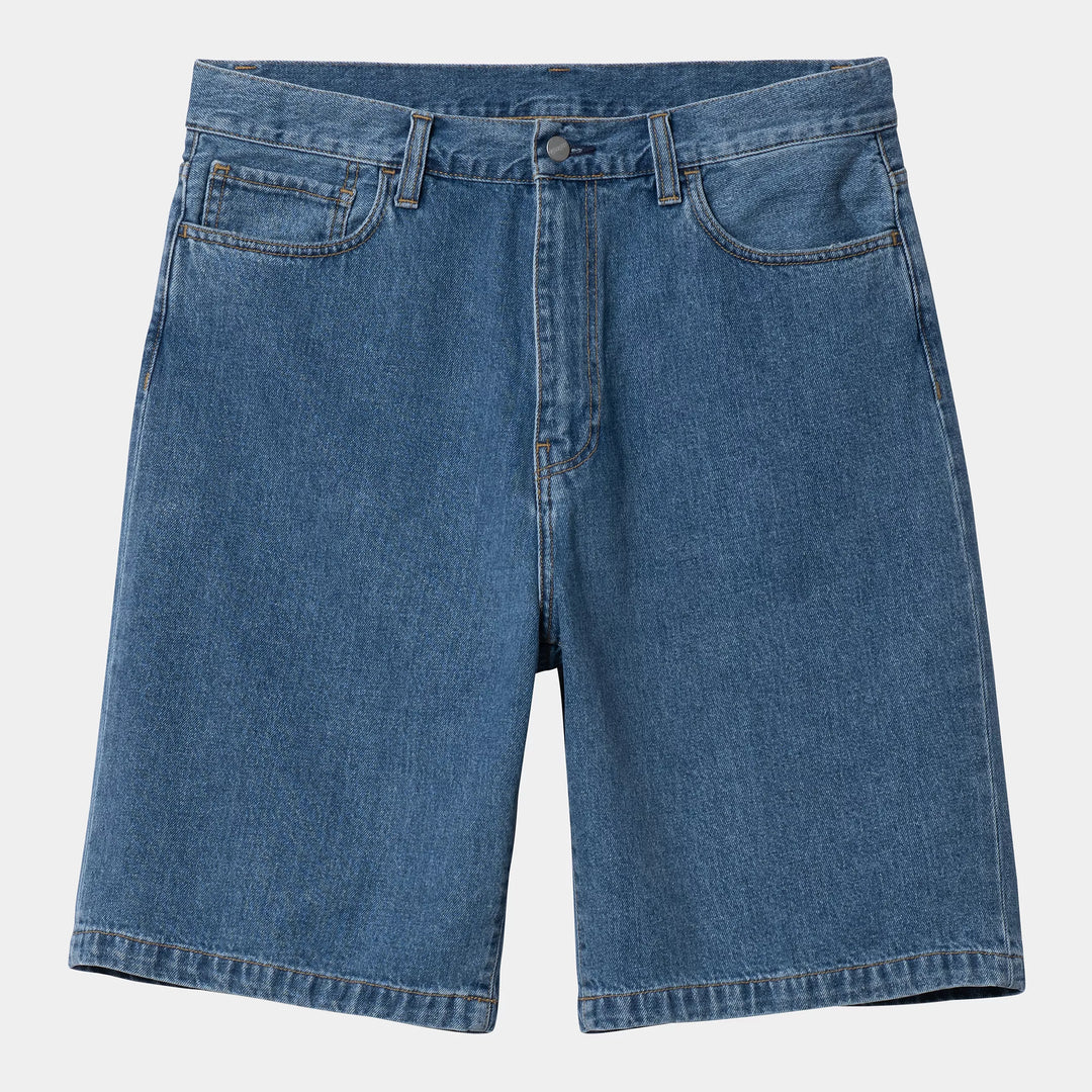 Landon Short Blue Heavy Stone Wash - The Road 1380