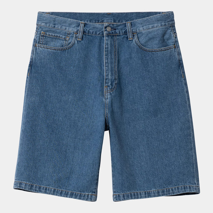 Landon Short Blue Heavy Stone Wash - The Road 1380
