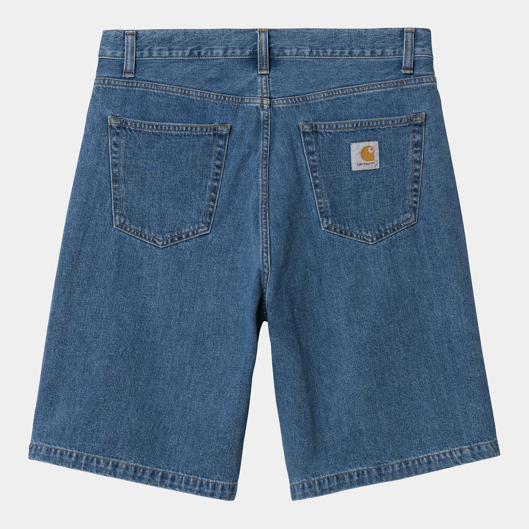 Landon Short Blue Heavy Stone Wash