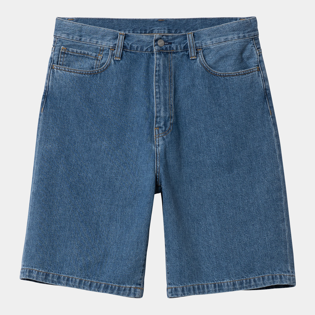 Landon Short Blue Heavy Stone Wash