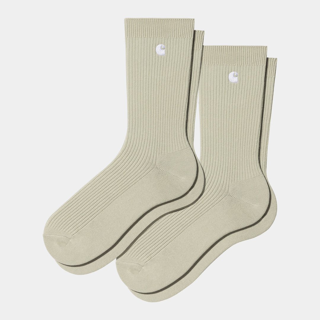 Madison Pack Socks Beryl / White + Beryl / White / ---