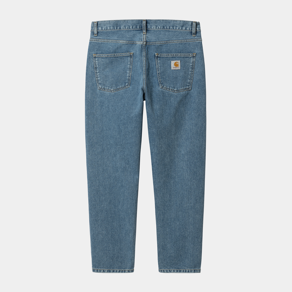 Newel Pant Blue Stone Bleached - The Road 1380