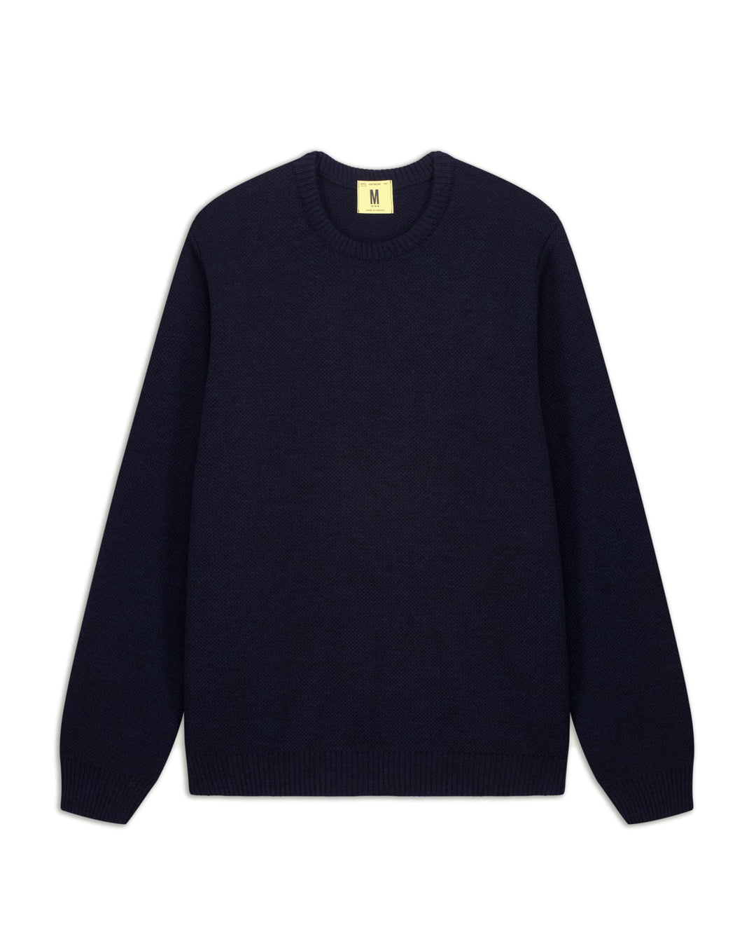 Pull col rond Youri Nitto Knitwear en maille marine, vue de face