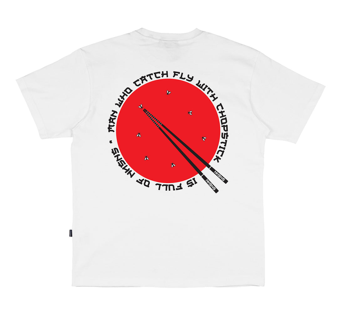 Chopsticks Tee White