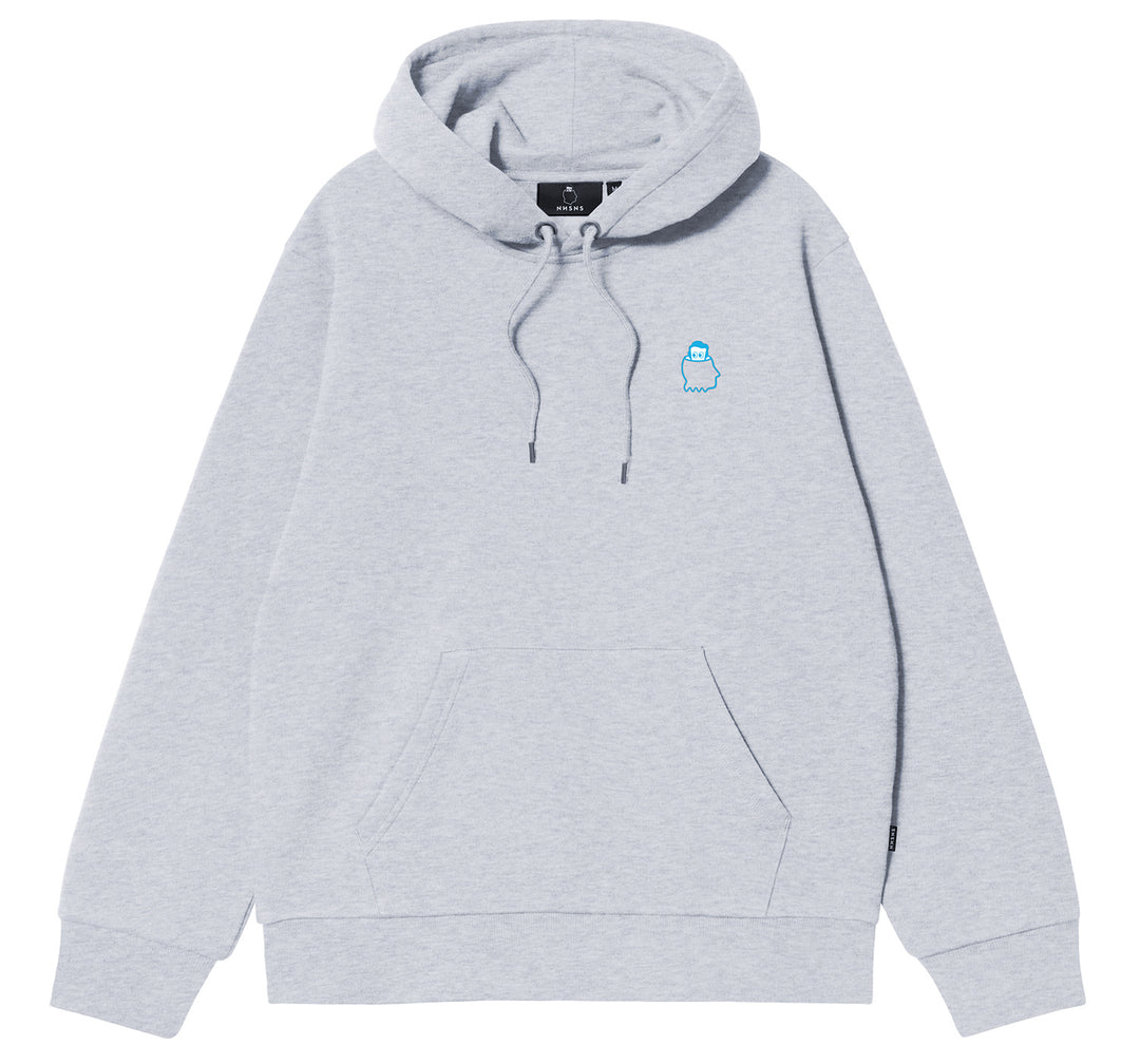 Arcade Embroidered Hooded Sweater Heather Grey