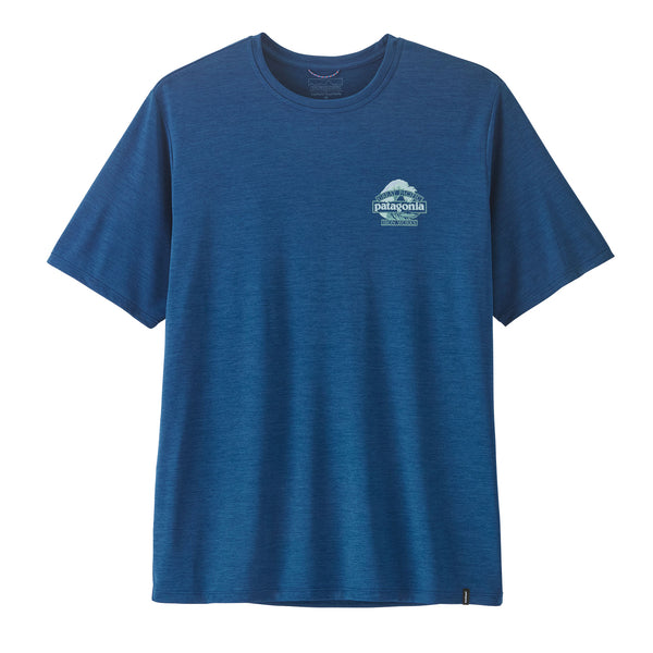 M's Cap Cool Daily Shirt - Great Waves Clement Blue - Light Clement Blue X-d - The Road 1380