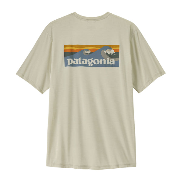 M's Cap Cool Daily Shirt - Boardshort Logo Dyno White - The Road 1380