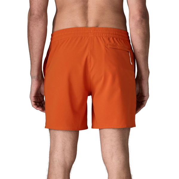 M's Hydropeak Volley Shorts - 16 In. Coal Orange - The Road 1380