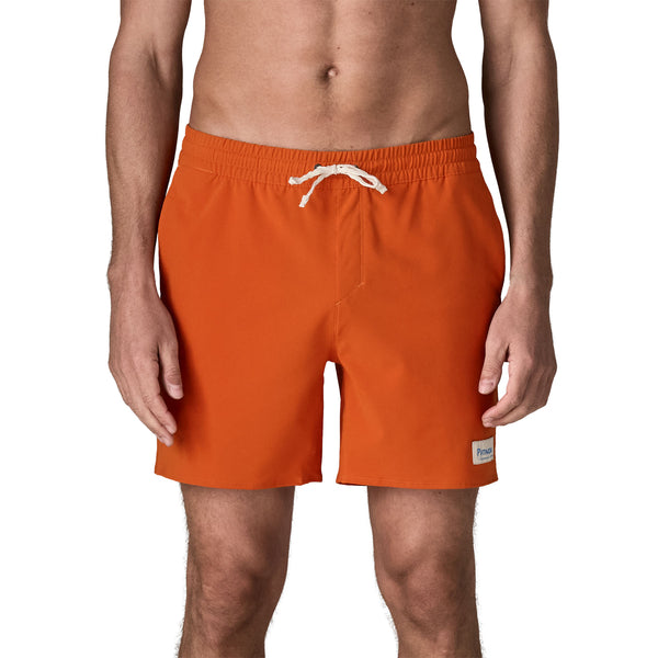 M's Hydropeak Volley Shorts - 16 In. Coal Orange - The Road 1380
