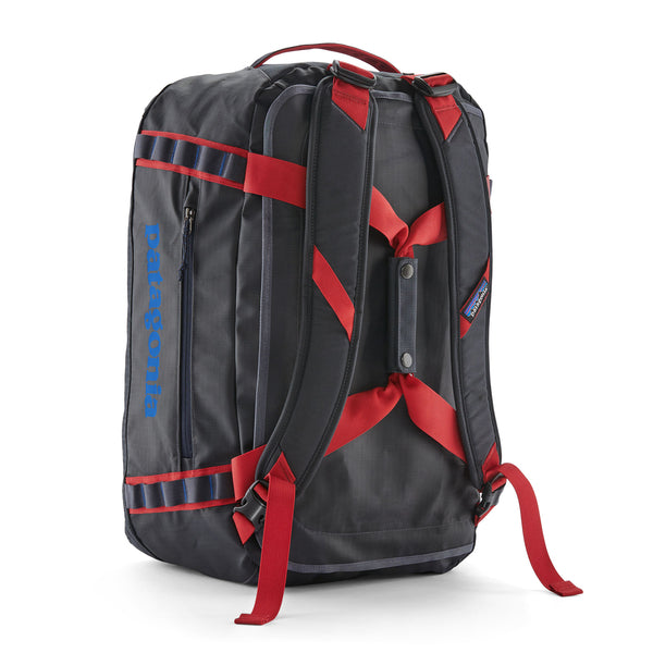 Black Hole Duffel 40l Smolder Blue W/Amanita Red