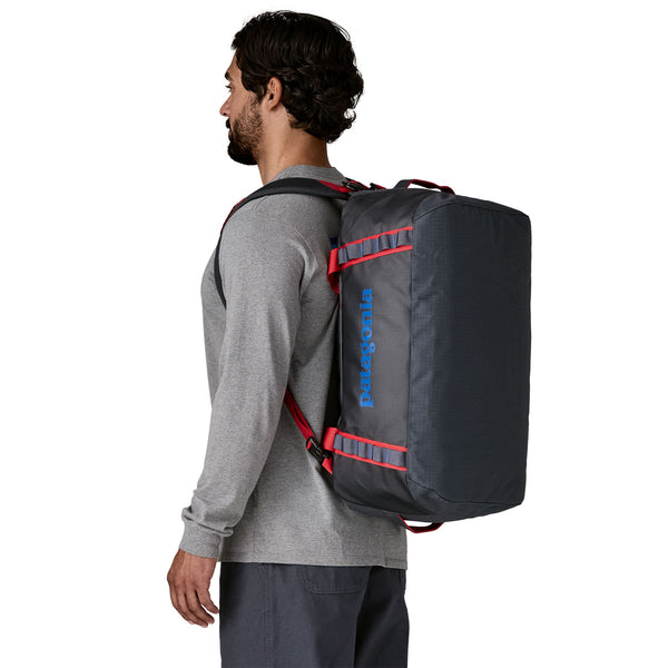 Black Hole Duffel 40l Smolder Blue W/Amanita Red
