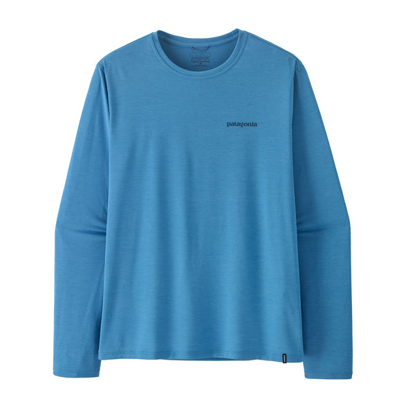 M's L/S Cap Cool Daily Shirt - Boardshort L Shore Blue - Light Shore Blue X-dye - The Road 1380