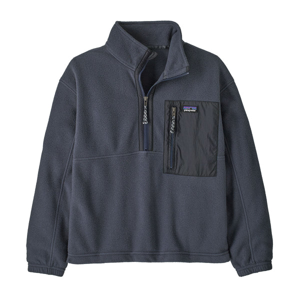K's Microdini 1/2 Zip P/O Smolder Blue