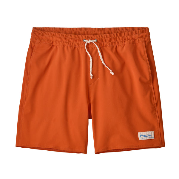 M's Hydropeak Volley Shorts - 16 In. Coal Orange - The Road 1380