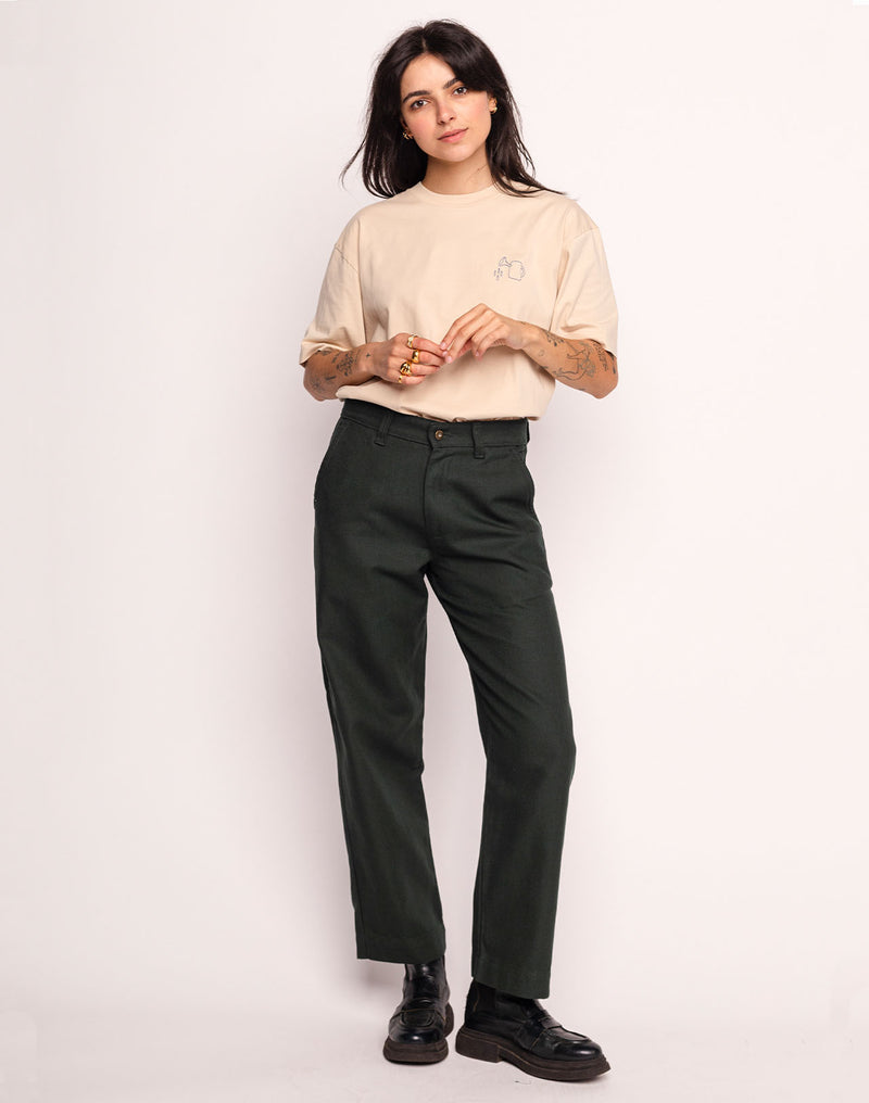 Pantalon Chuck Vert Meleze