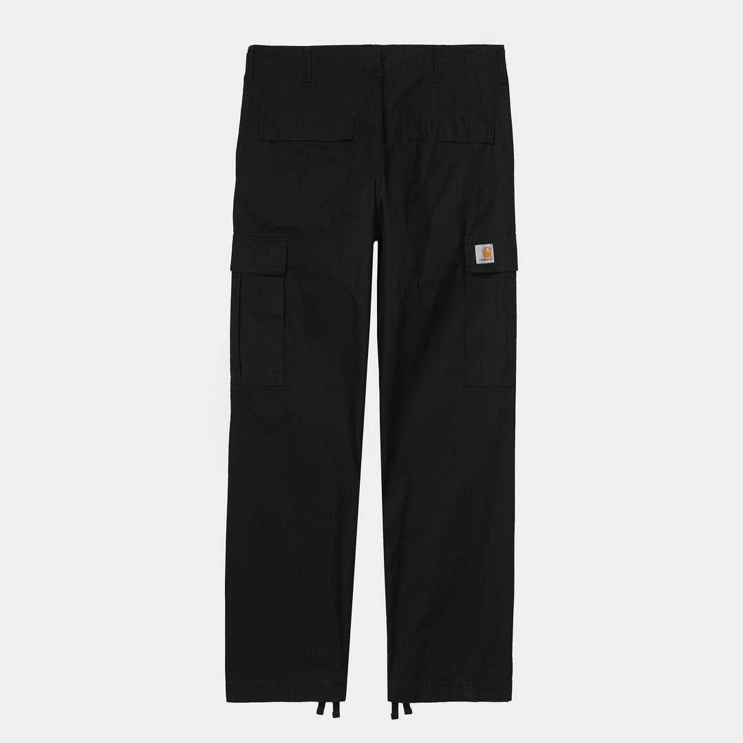 Regular Cargo Pant Black Rinsed