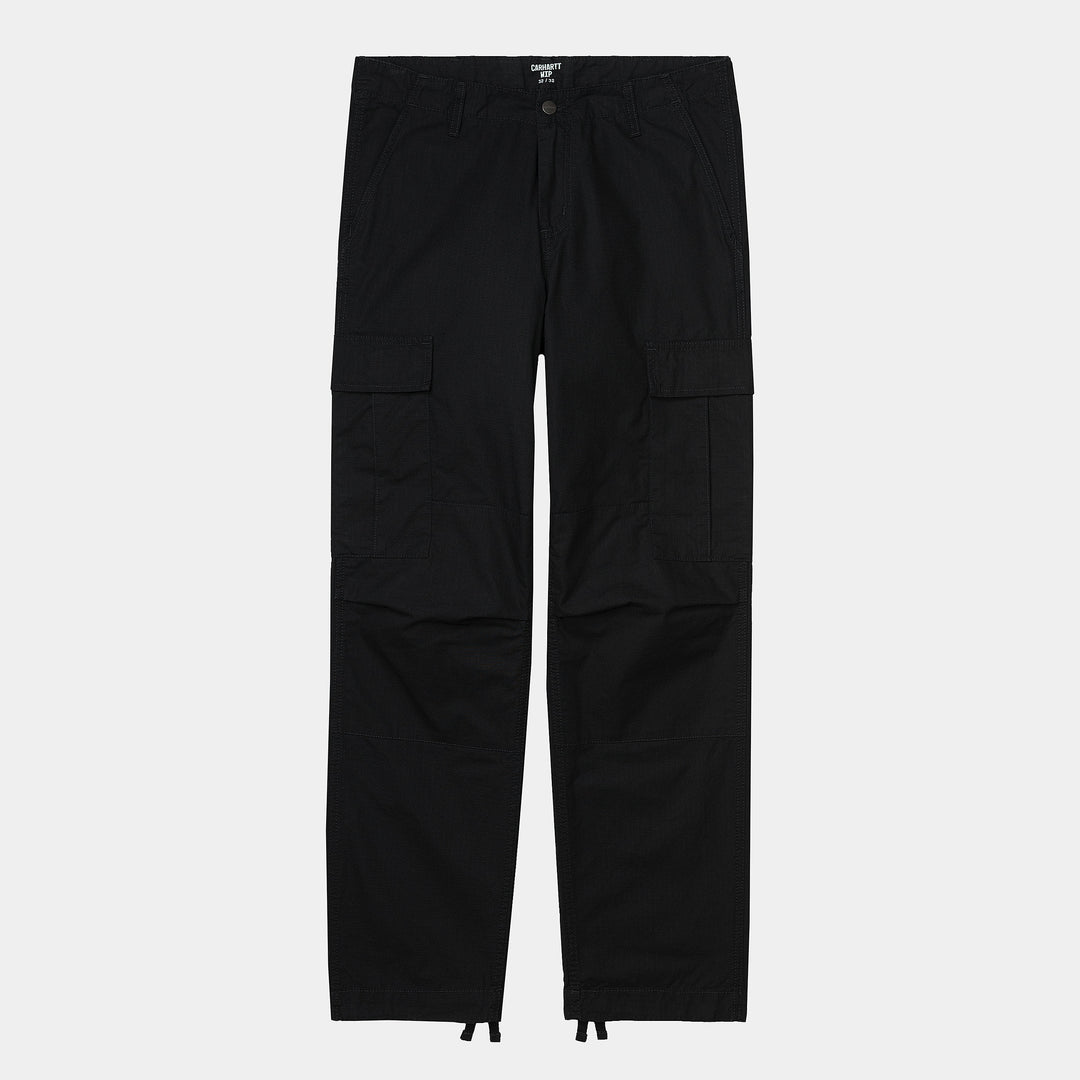 Regular Cargo Pant Black Rinsed