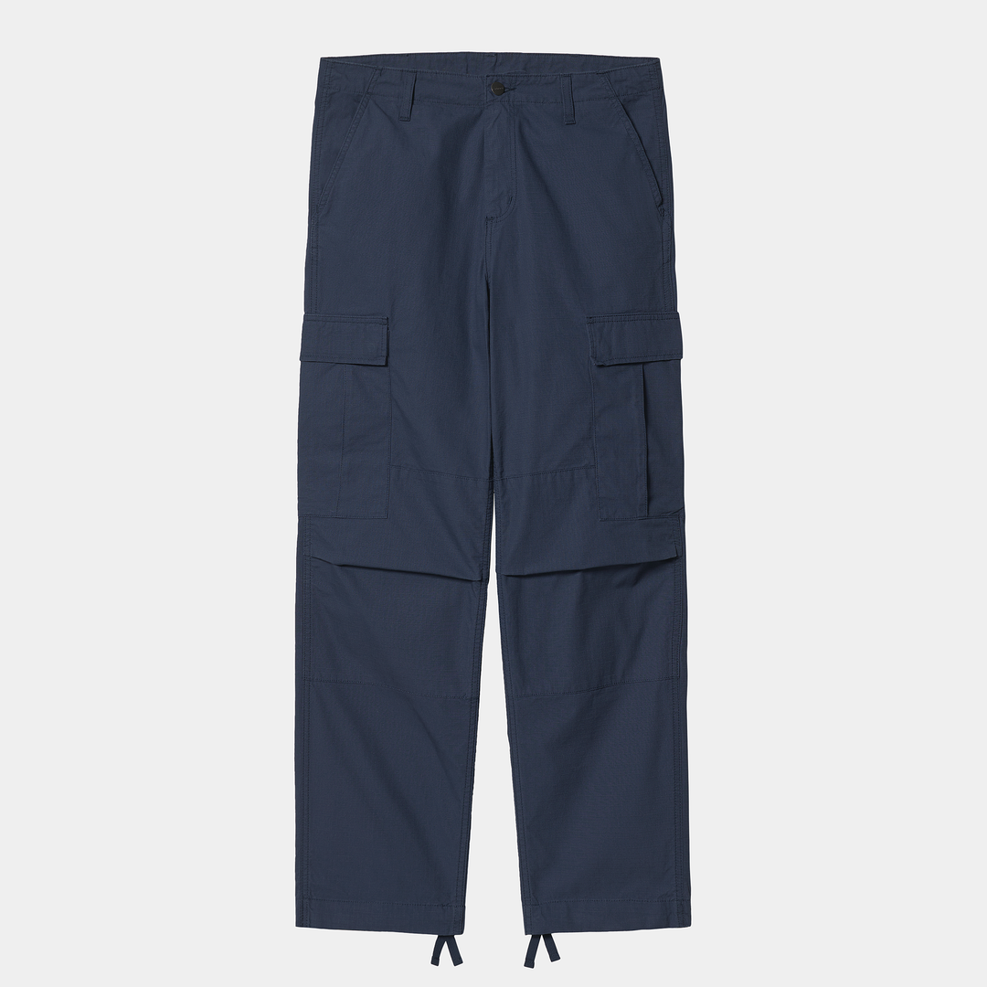 Regular Cargo Pant Blue Rinsed