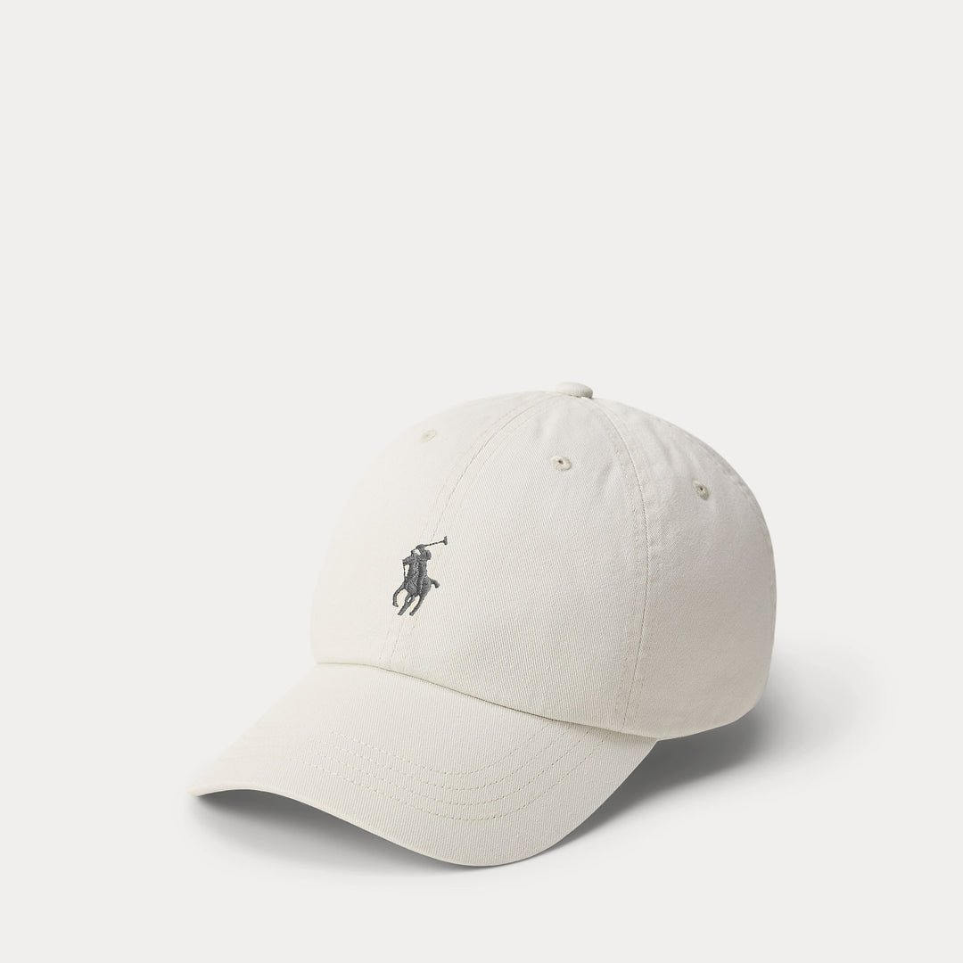 Cotton Chino Ball Cap Stone