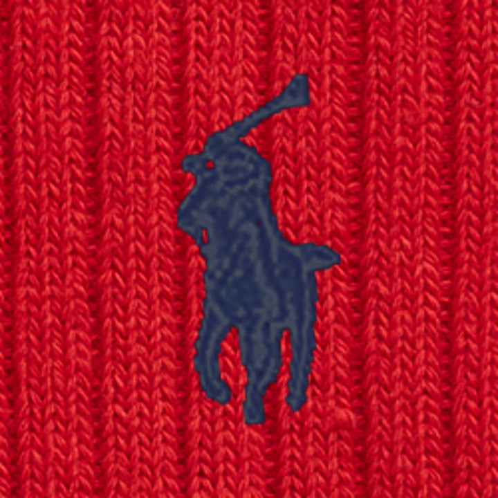 Cotton-blend Crew Socks Red Blue Pp