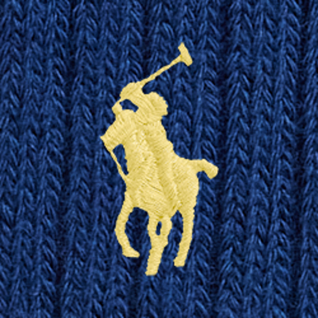 Cotton-blend Crew Socks Royal Yellow Pp