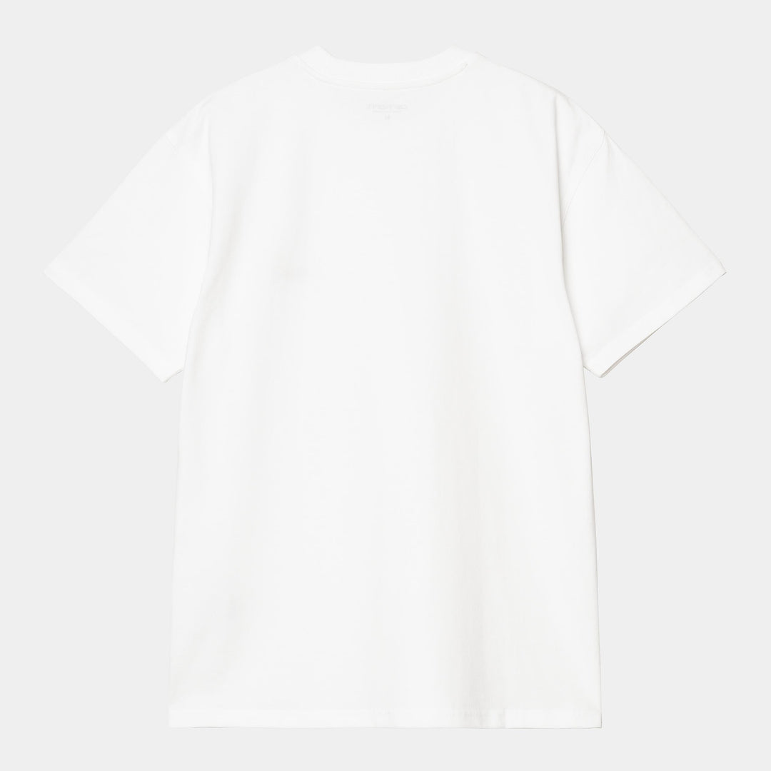 S/S American Script T-shirt White