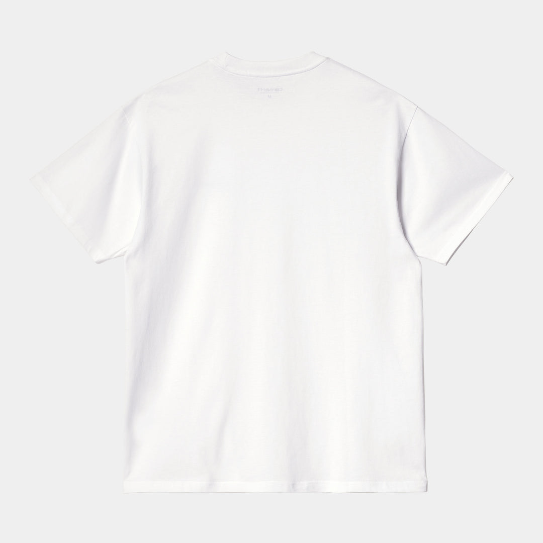 S/S American Script T-shirt White