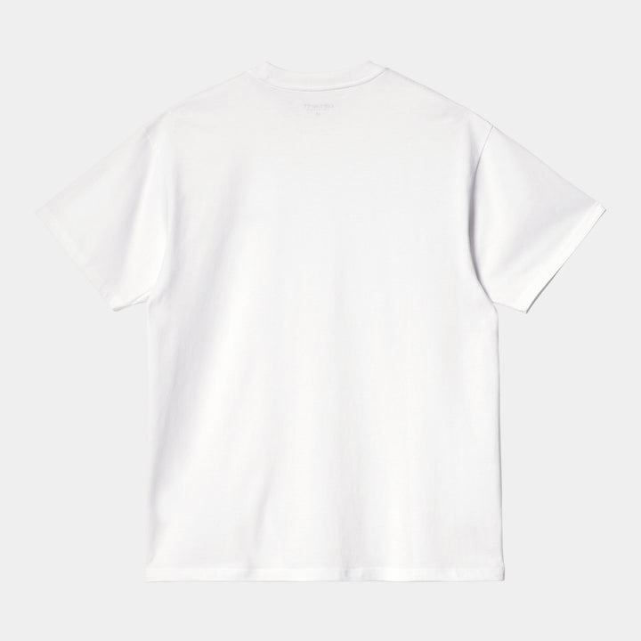 S/S American Script T-shirt White