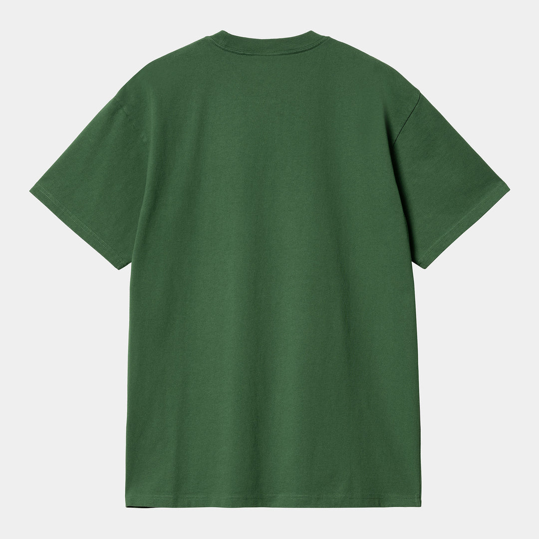 S/S Aspen T-shirt Aspen Green Heavy Enzyme Wash