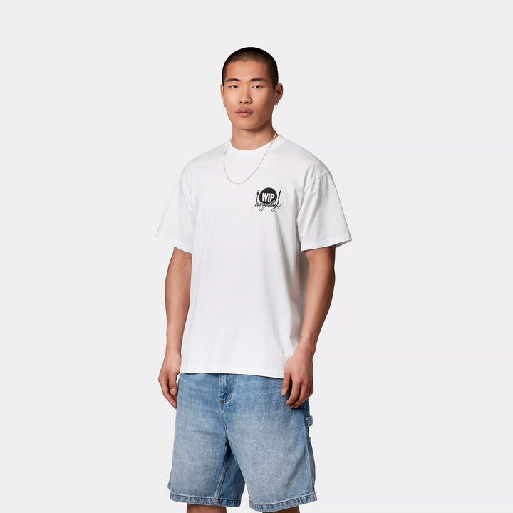 S/S Catalogue T-shirt White / Black