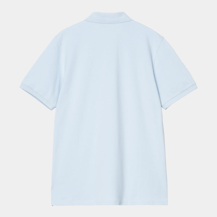 S/S Chase Pique Polo Air Sky / Gold