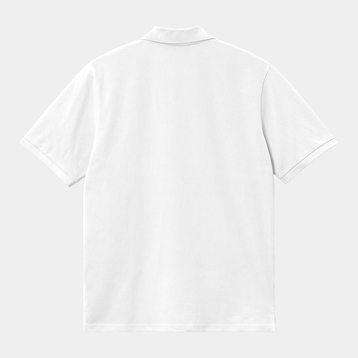 S/S Chase Pique Polo White / Gold