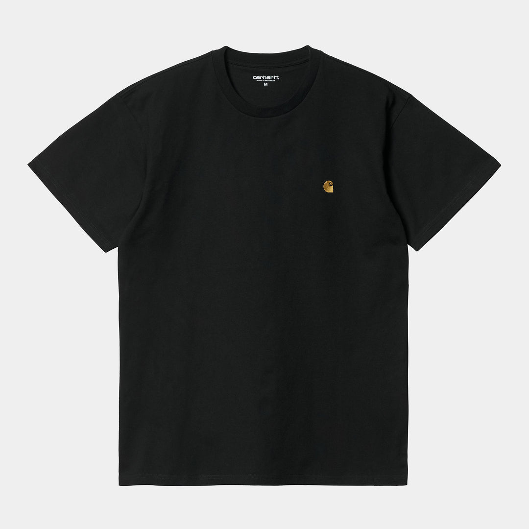 S/S Chase T-shirt Black / Gold