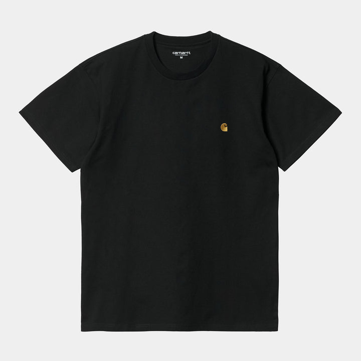 S/S Chase T-shirt Black / Gold