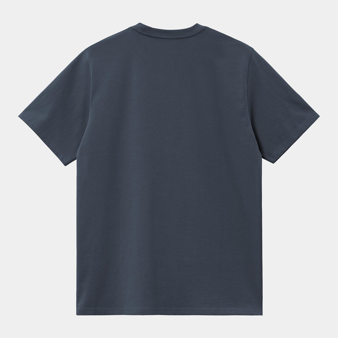 S/S Chase T-shirt Dusky Blue / Gold