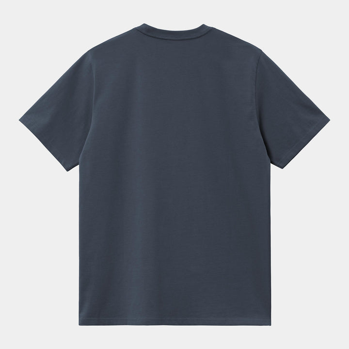 S/S Chase T-shirt Dusky Blue / Gold