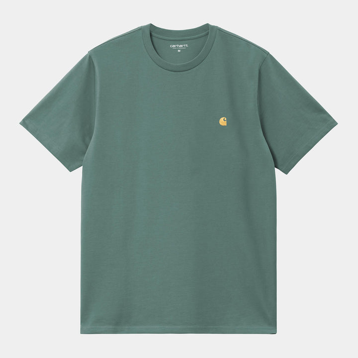 S/S Chase T-shirt Silver Pine / Gold