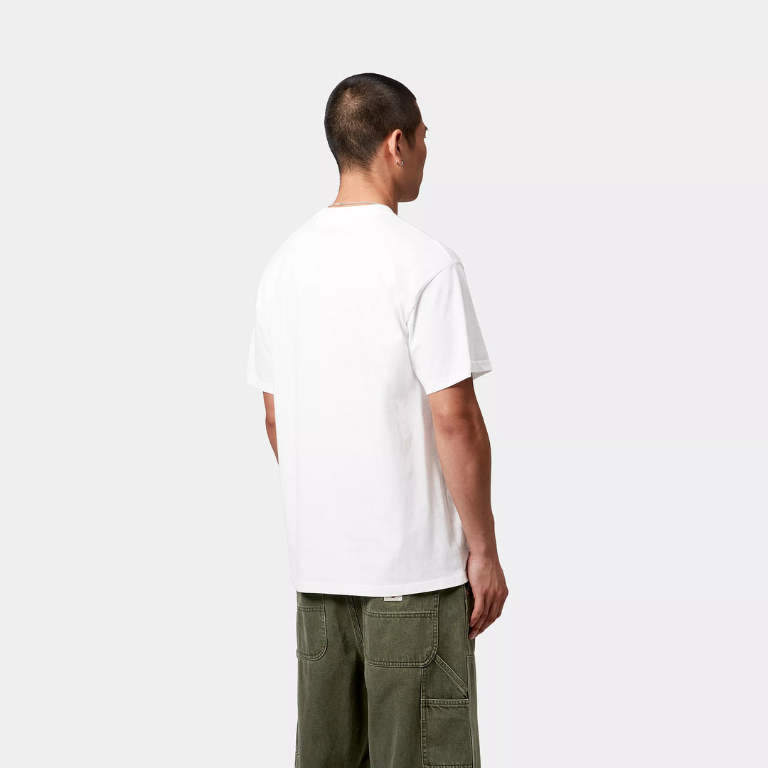 S/S Crown Pocket T-shirt White
