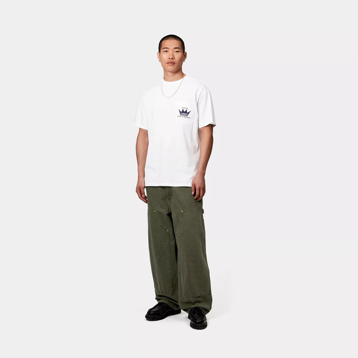 S/S Crown Pocket T-shirt White