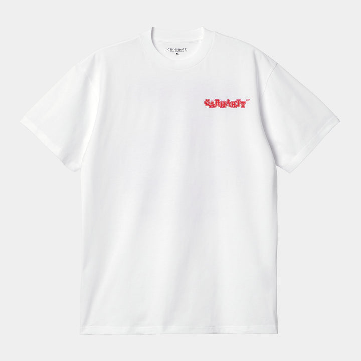 S/S Fast Food T-shirt White / Red / ---