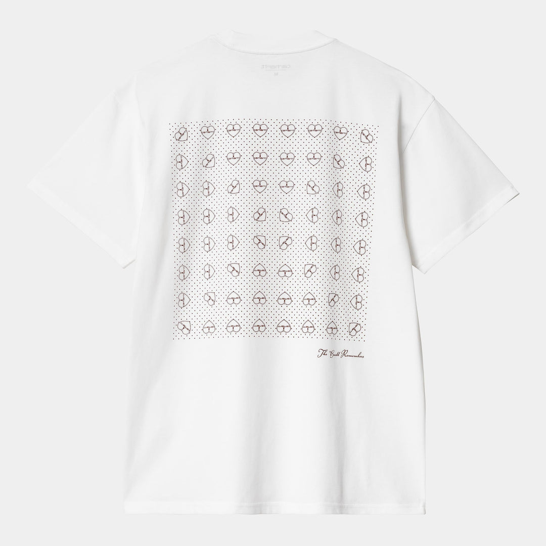 S/S Furoshiki T-shirt White / Red / ---